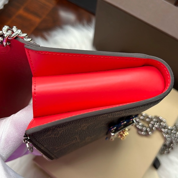 Louis Vuitton Monogram Canvas Saint Germain Totem Wallet W ChainLimited Edition - Picture 9 of 17